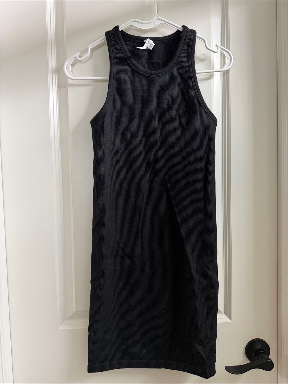 alo seamless ribbed warm nights Ribbed Tank Dress